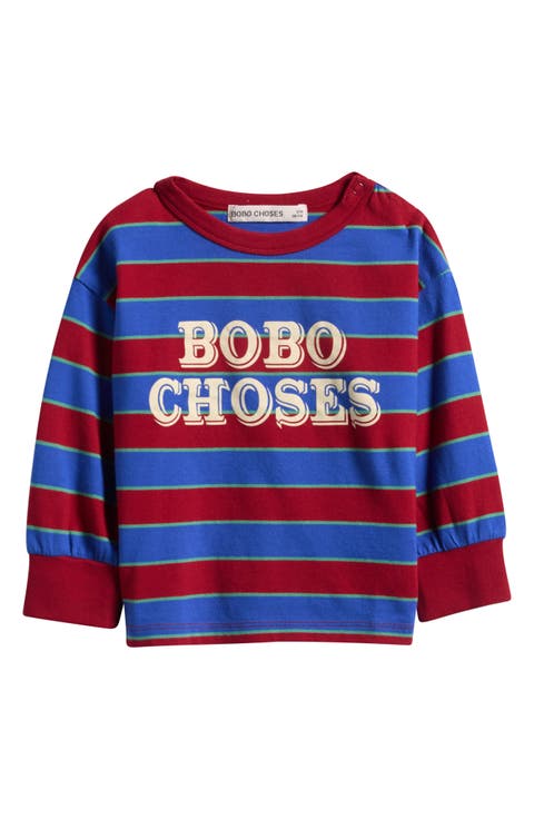 Kids' Embossed Stripes T-Shirt