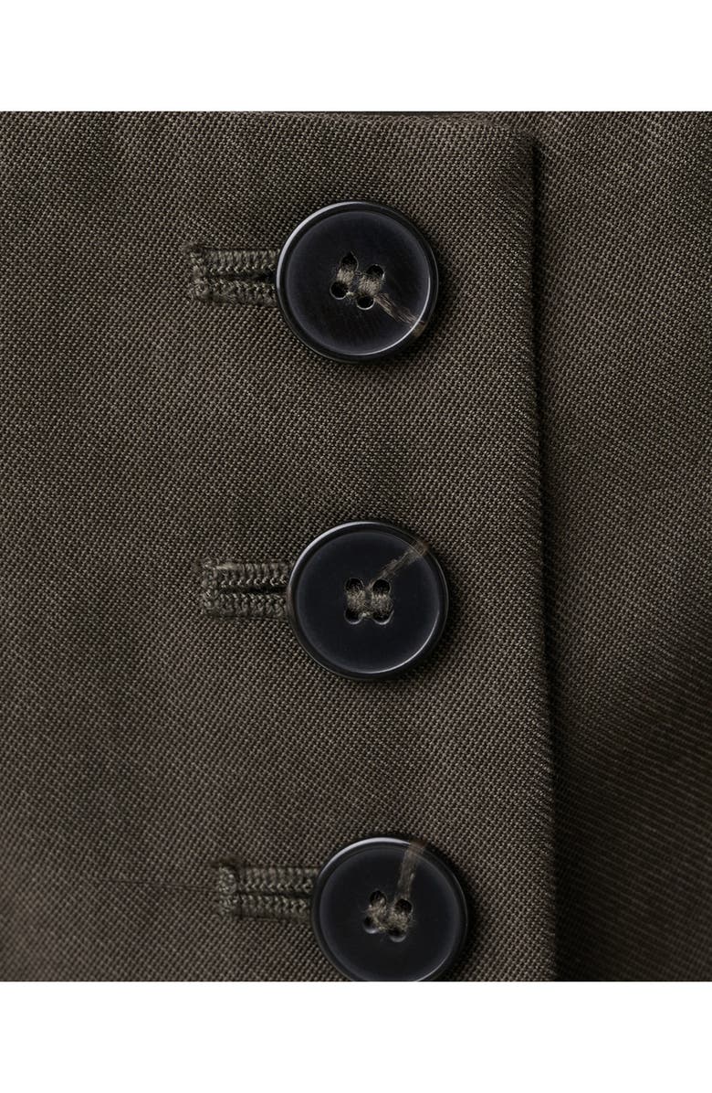 MANGO Sleeveless Crop Top, Alternate, color, Chocolate