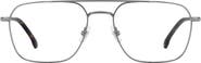 Carrera Eyewear 55mm Square Optical Glasses