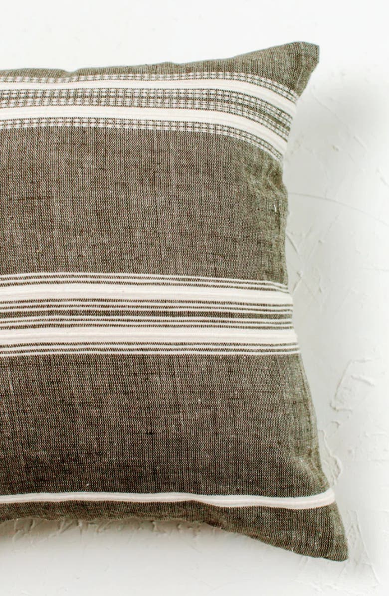 Creative Women Aden Pillow - Cover Only, Alternate, color, Grey W/ Natural