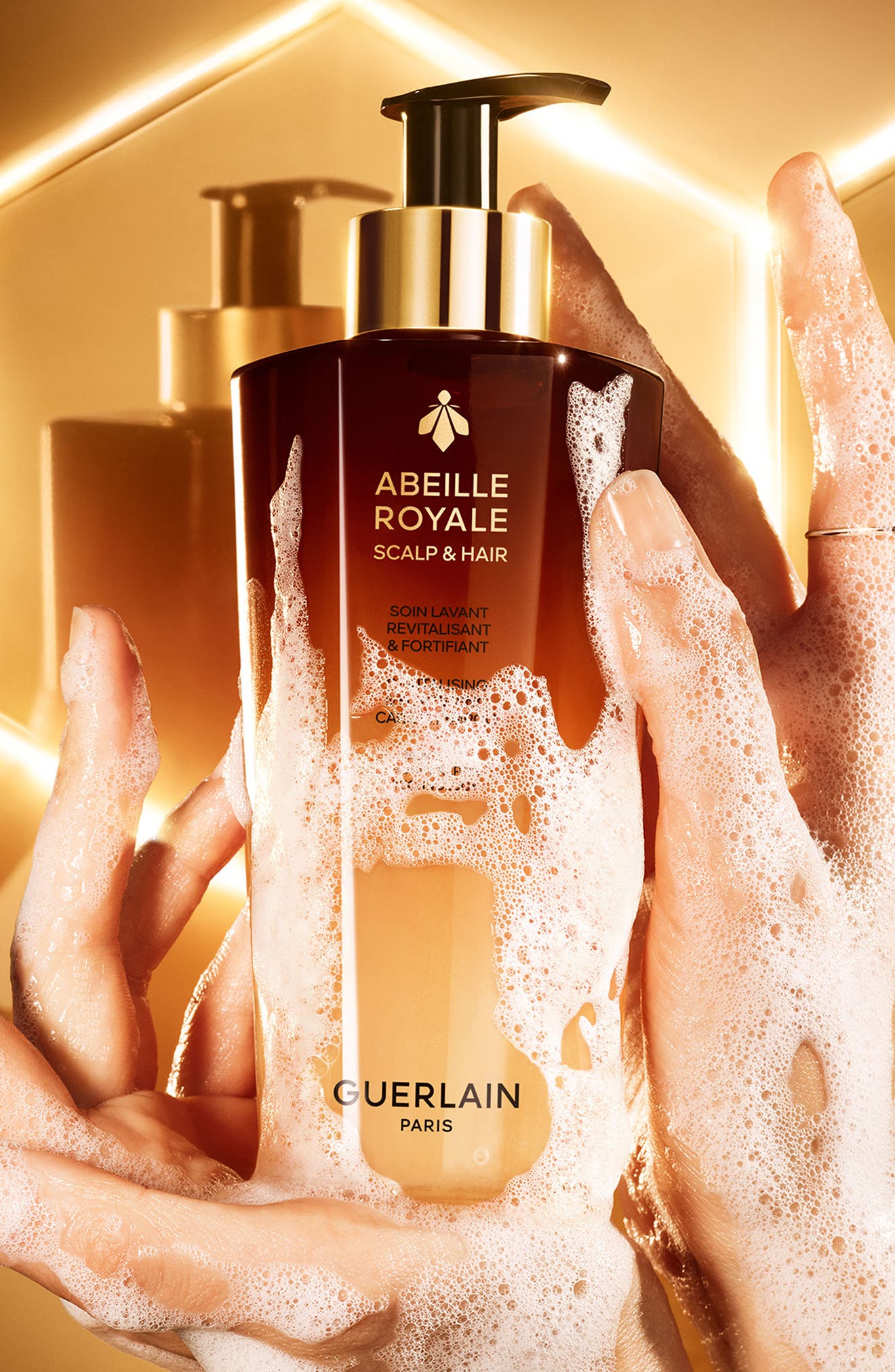 Abeille Royale Scalp & Hair Revitalizing & Fortifying Care Shampoo