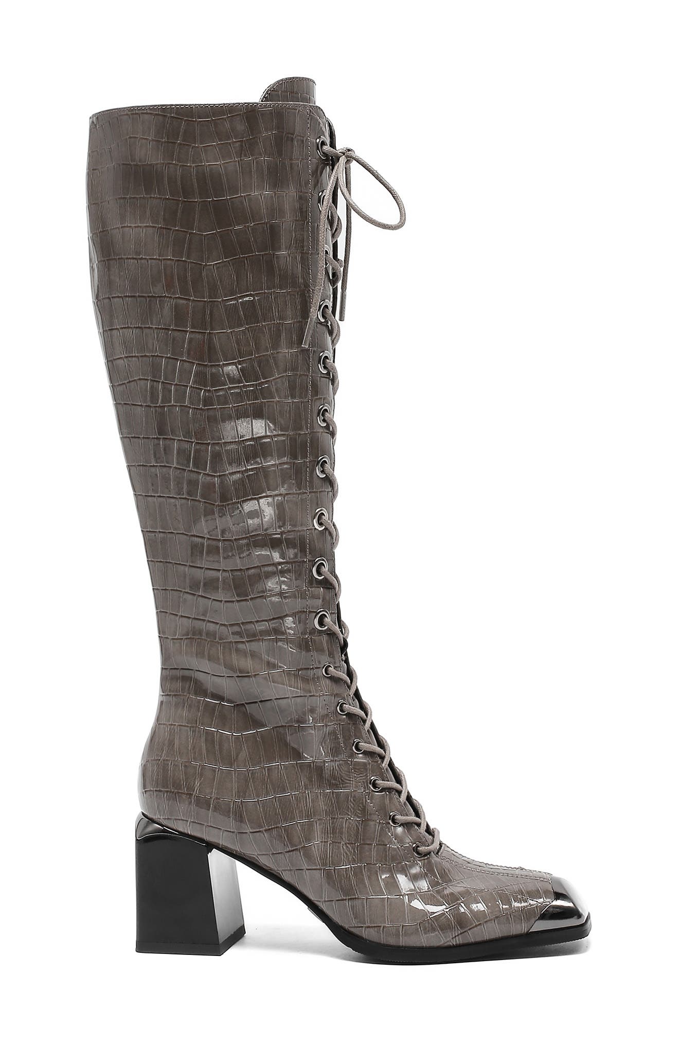 NINETY UNION Fuji Cap Toe Boot, Alternate, color, Grey