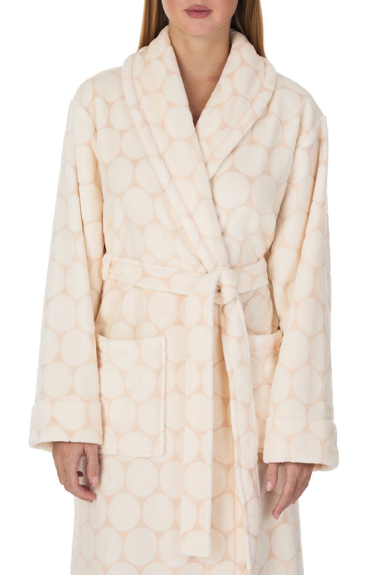 Plush Robe, Alternate, color, ECRU
