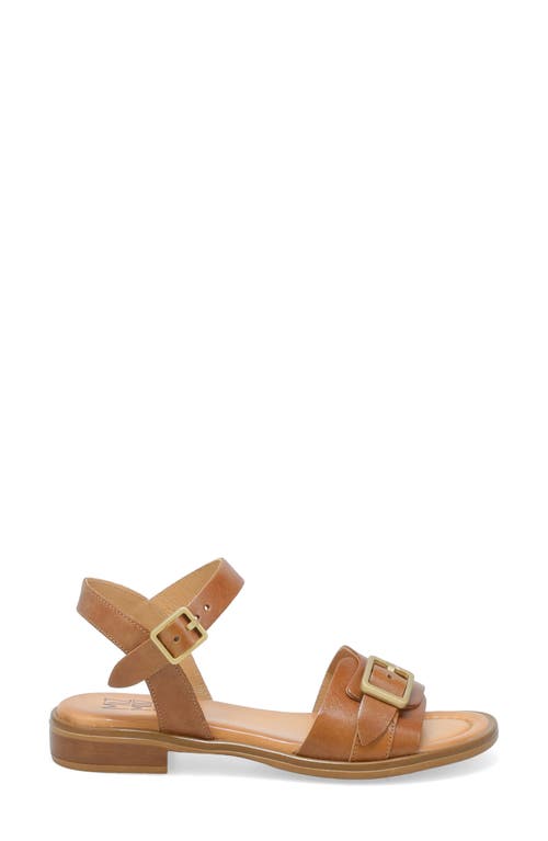 Miz Mooz Symone Ankle Strap Sandal In Brandy