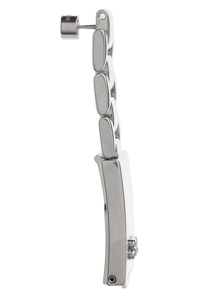 24/7 Long Drop Earrings, Alternate, color, 0668 SILVER