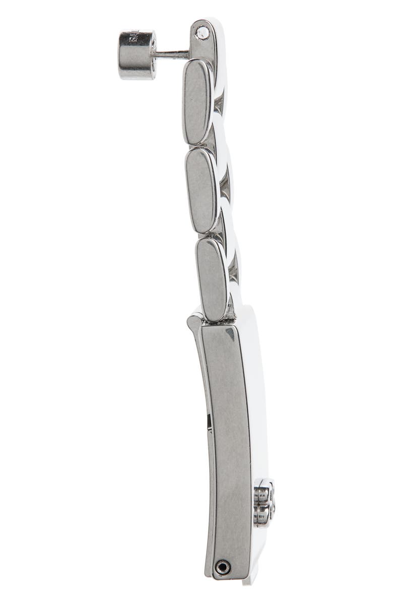 Balenciaga 24/7 Long Drop Earrings, Alternate, color,