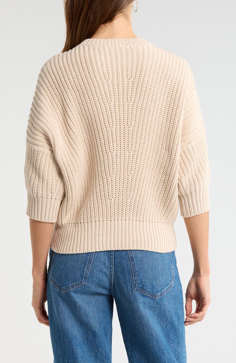 Vince Camuto Crewneck Sweater, Alternate, color, Dusty Birch