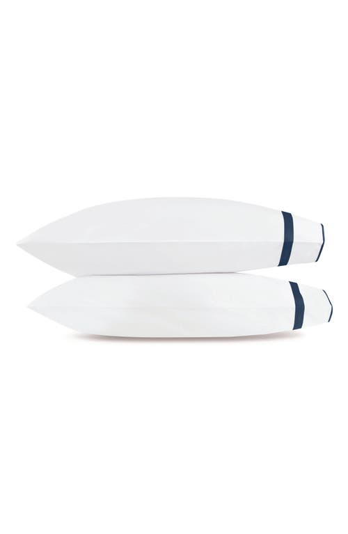 Matouk Louise Set Of 2 Pillowcases In Blue