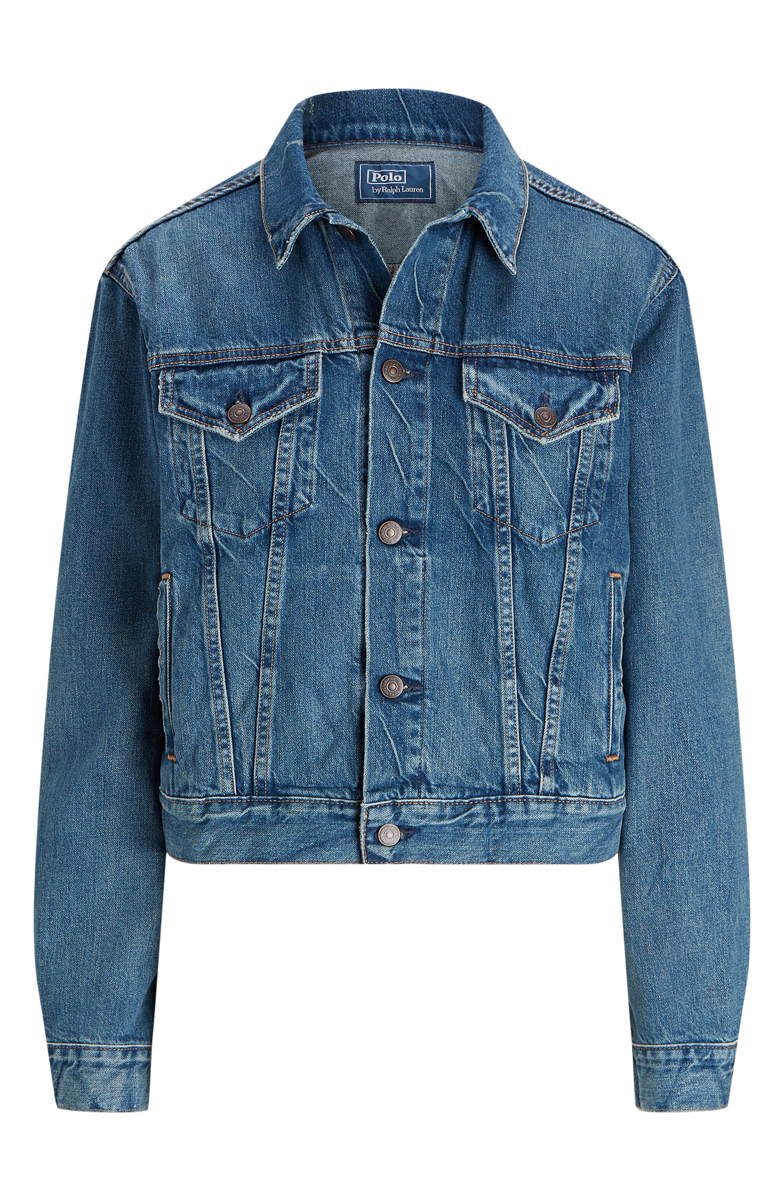 Polo Ralph Lauren Denim Trucker Jacket (Women) | Nordstrom