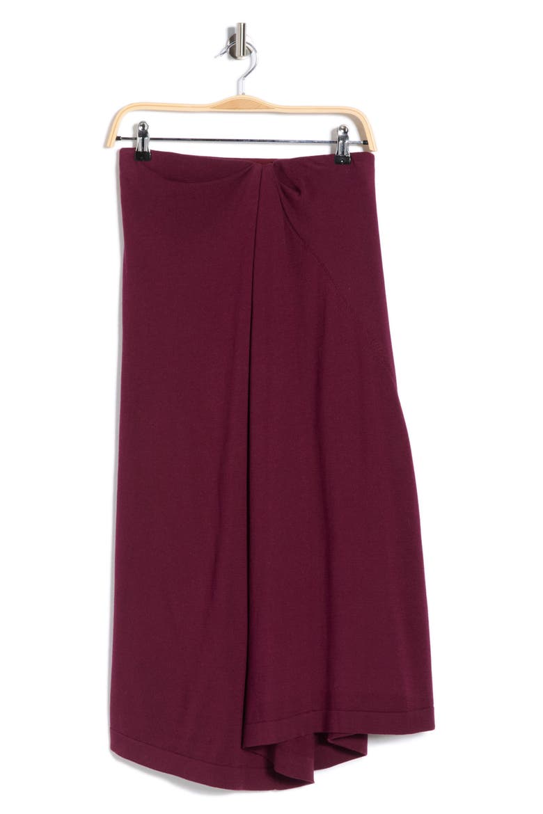 Asymmetric Pull-On Skirt, Alternate, color, VIOLET ASH