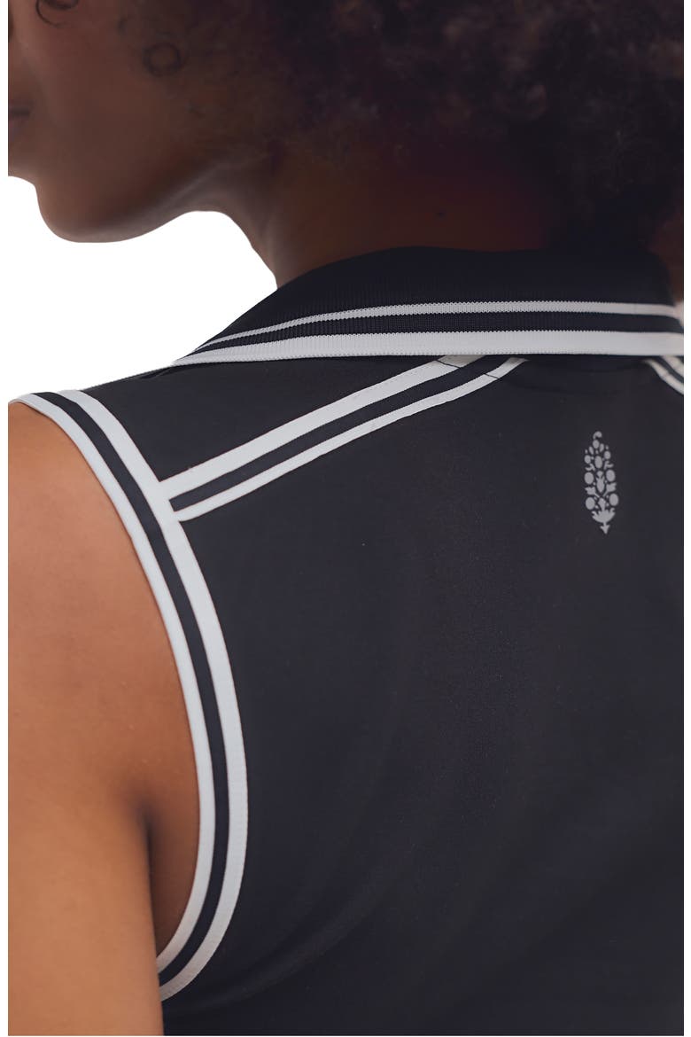 FP Movement Forehand Polo, Alternate, color, BLACK