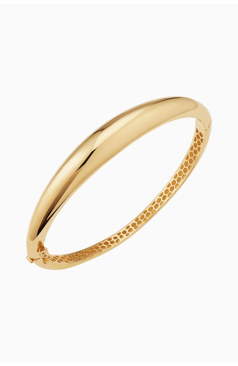 Oradina 14K Gold The Archie Bangle, Main, color, 