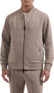 Bugatchi Soft Touch Knit Bomber Jacket