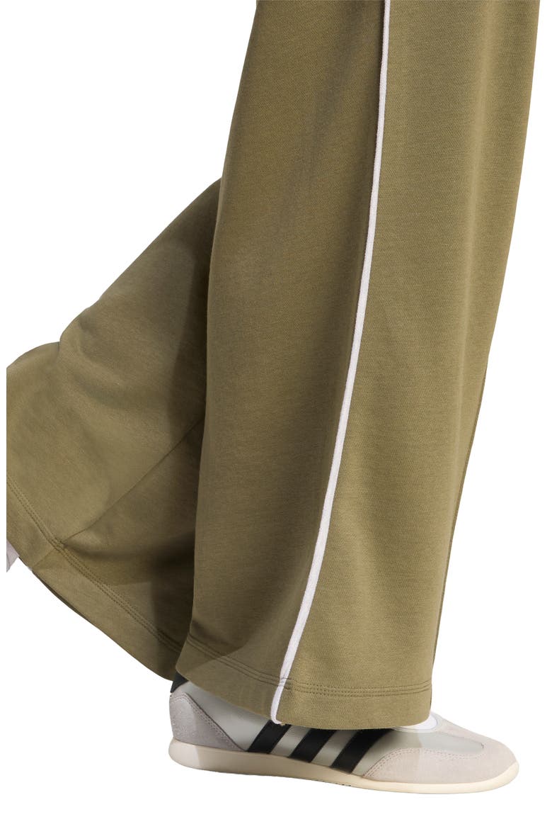 Wide Leg Pants, Alternate, color, OLIVE STRATA/ SOLID GREY