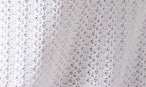Sanctuary By My Side Tie Hem Pointelle Top In White
