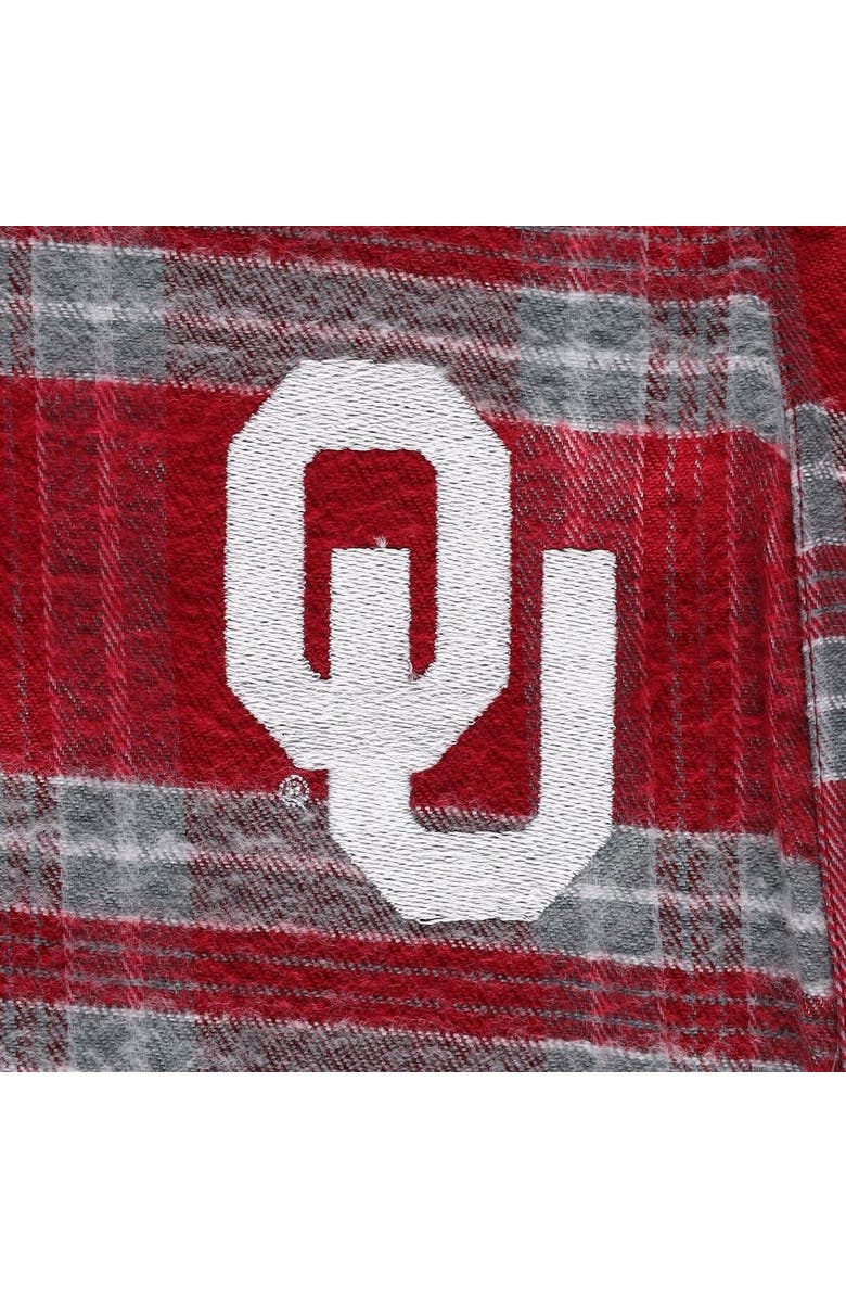 PROFILE Men's Profile Crimson/Gray Oklahoma Sooners Big & Tall 2-Pack T-Shirt & Flannel Pants Set, Alternate, color, Crimson