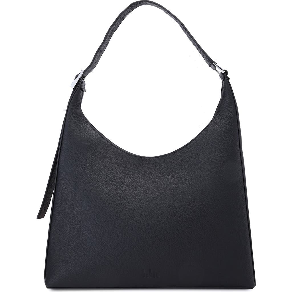 Behno Large Danny Flatiron Pebble Leather Shoulder Bag