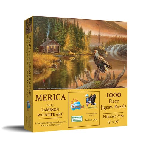 Merica 1000 piece Jigsaw Puzzle for Adults