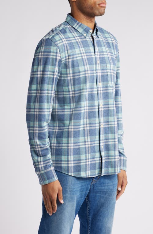 Faherty Coastline Knit Button-down Shirt