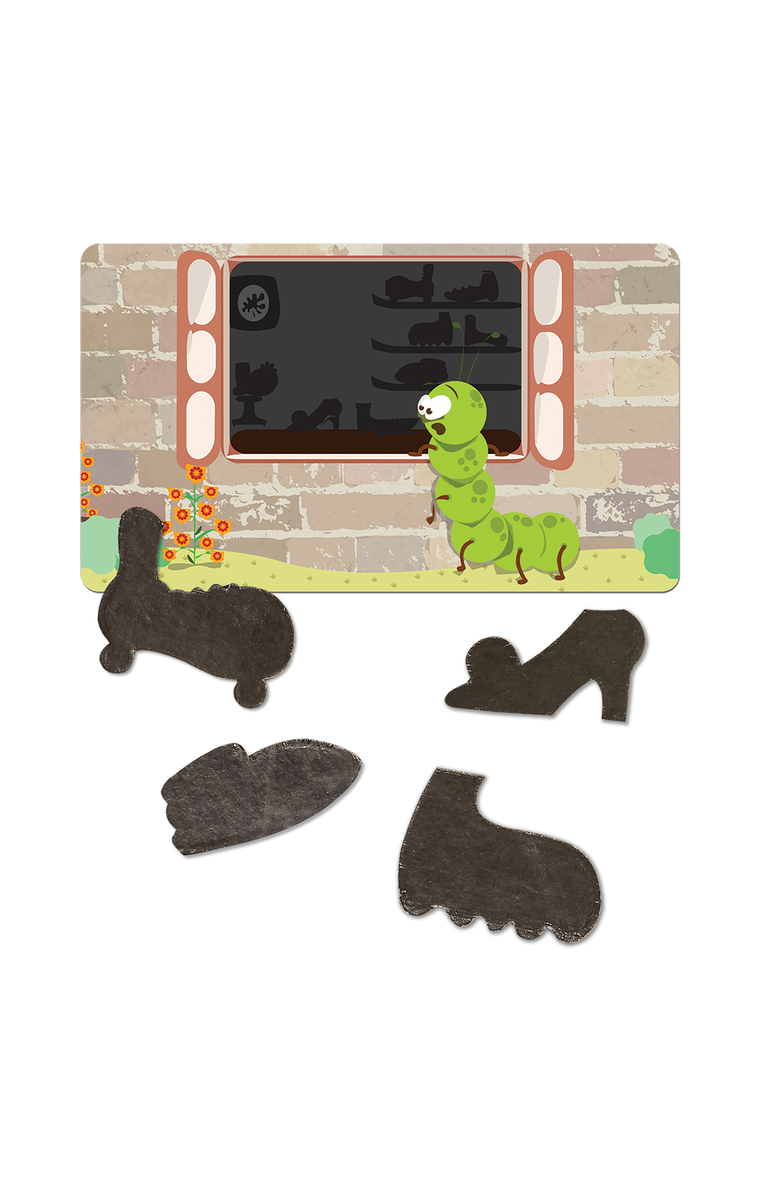 Chalk & Chuckles Caterpillar Clutter, Alternate, color, NO COLOR