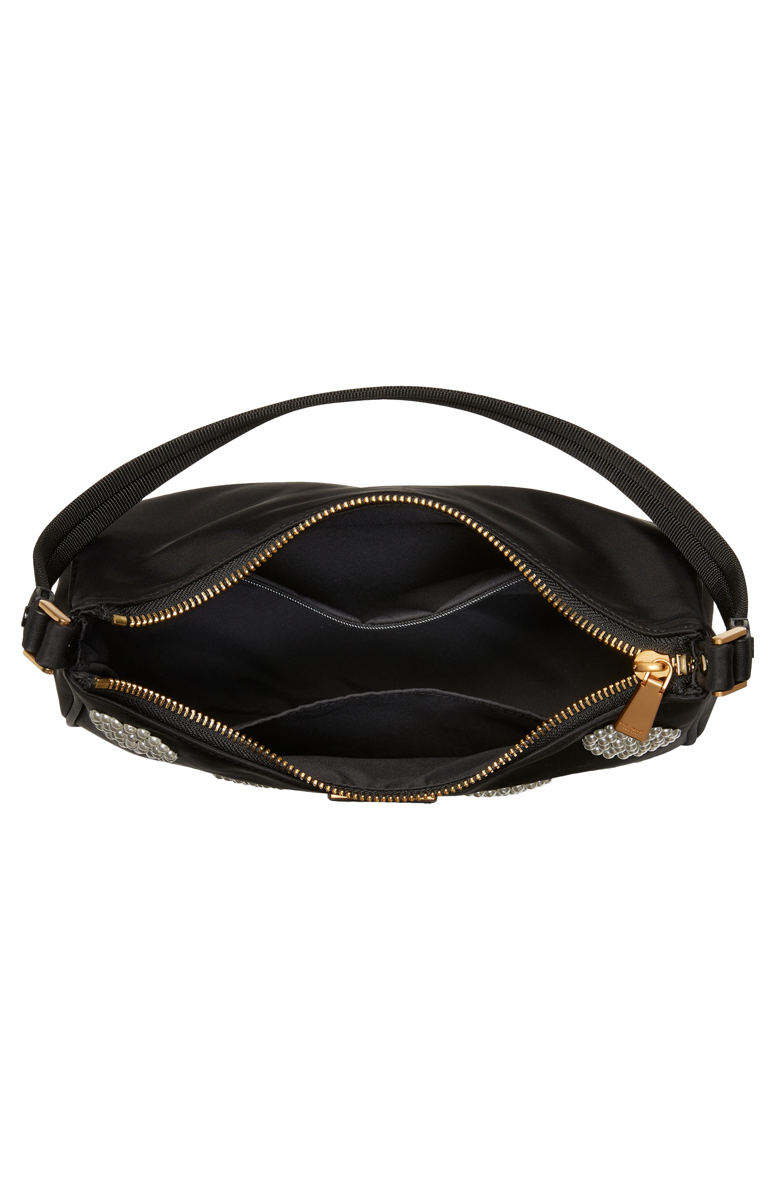 Kate Spade New York small sam imitation pearl shoulder bag, Alternate, color, 