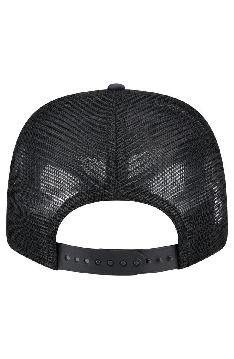 New Era Men's New Era  Navy/Black Carolina Panthers Adventure Drinks Pattern 9SEVENTY Stretch-Snap Hat, Alternate, color, Navy