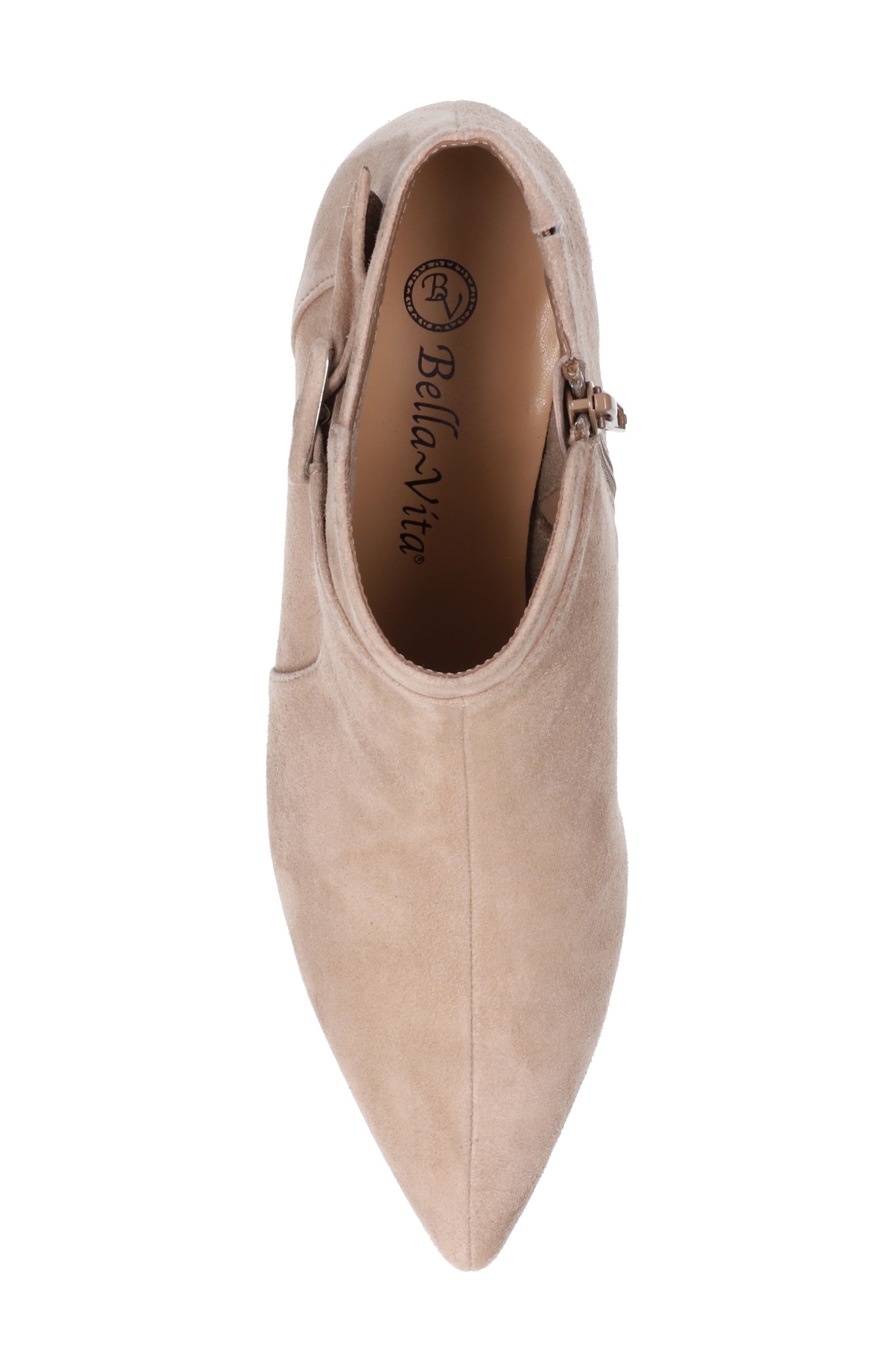 Bindi Bootie, Alternate, color, ALMOND SUEDE