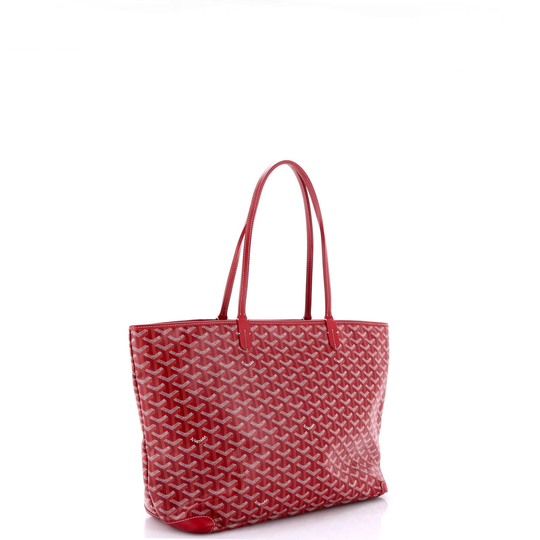 Artois Tote Coated Canvas MM, Alternate, color, Red