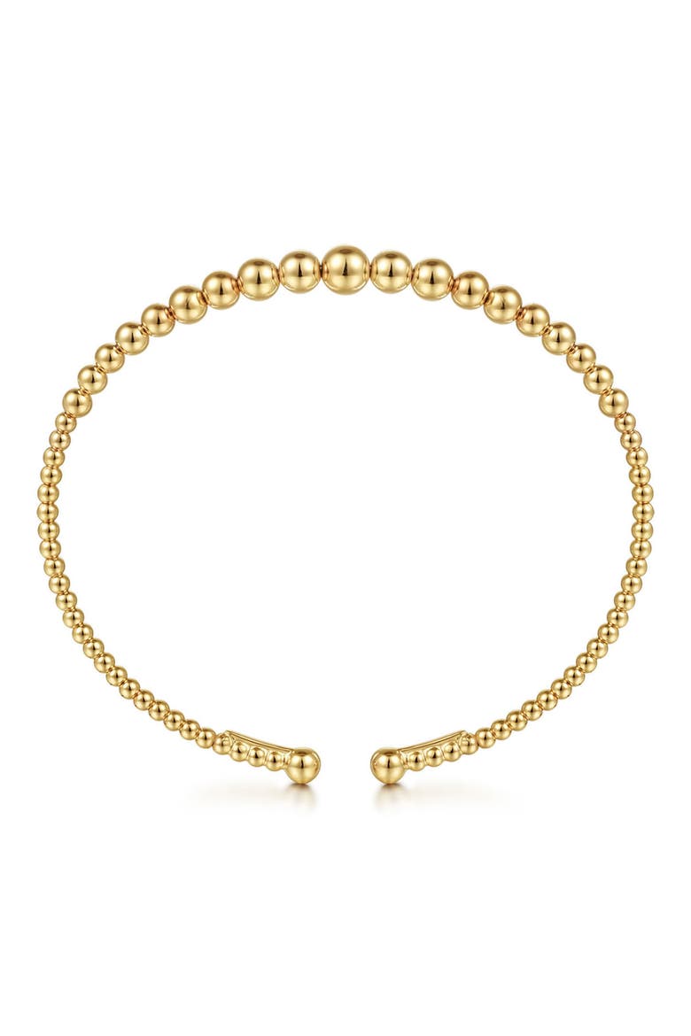 Bujukan Beaded Cuff Bracelet, Alternate, color, GOLD