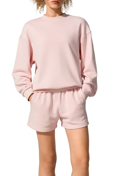 SILKERRY Oversized Porchlight Balance Crew Pullover Sweatshirt