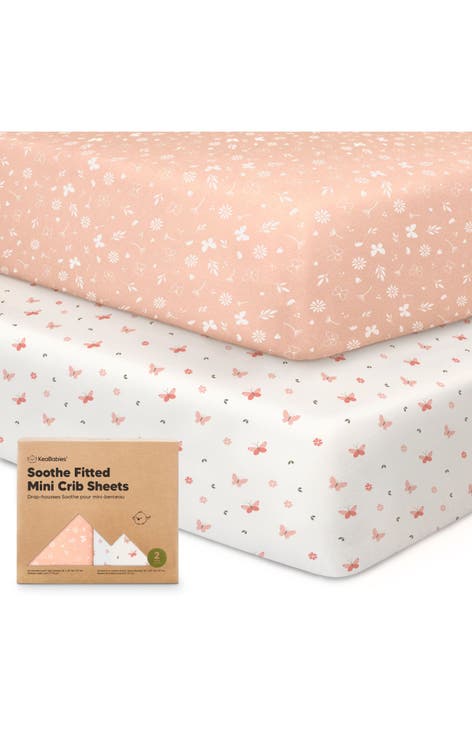 Soothe Fitted Mini Crib Sheet