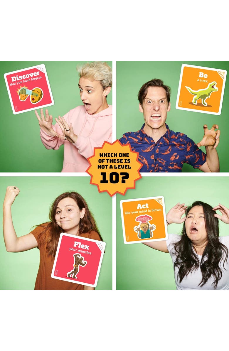 Exploding Kittens, Inc. On A Scale Of One To Trex Card Game, Alternate, color, Multicolored