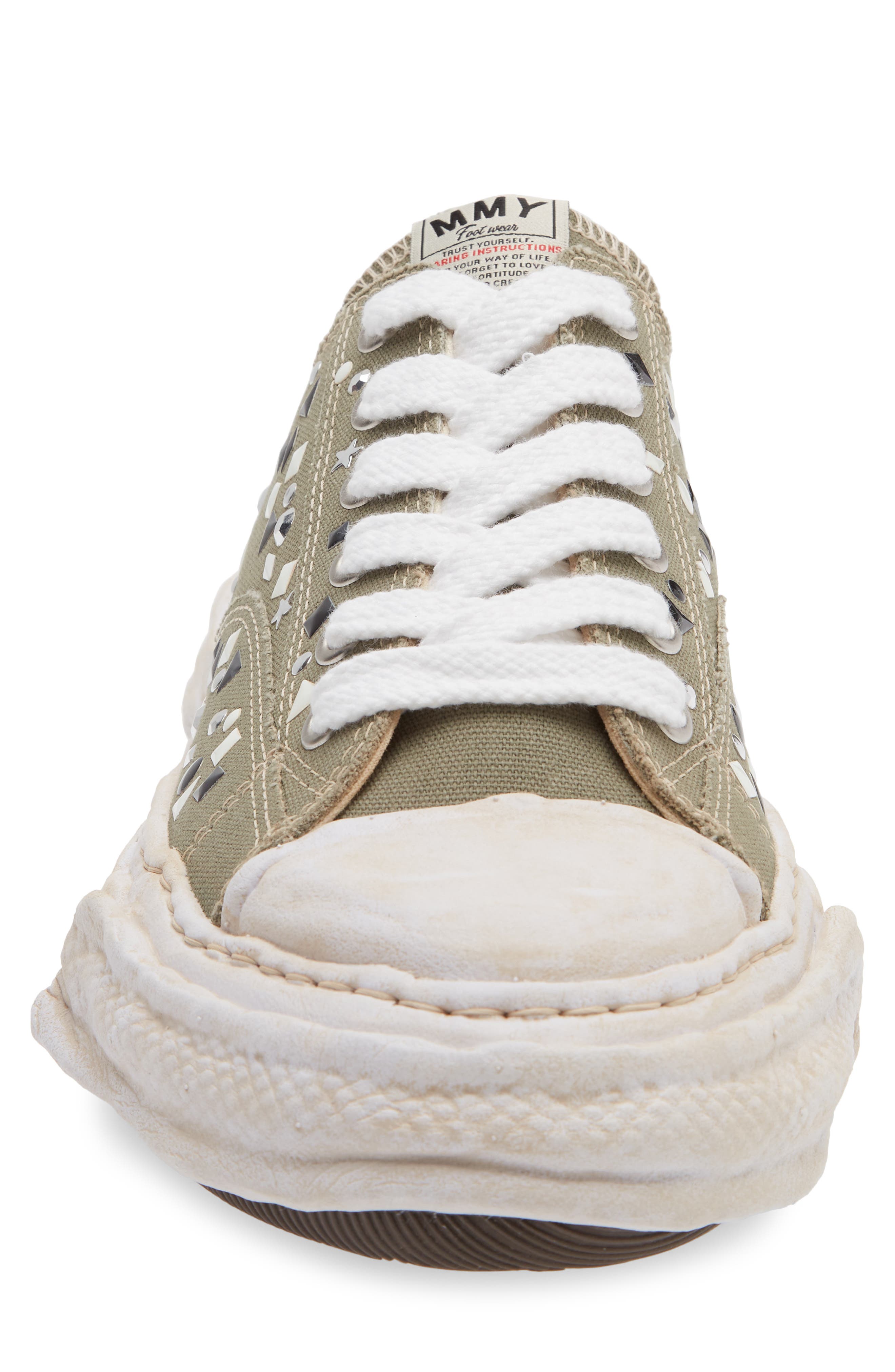 Maison MIHARA YASUHIRO Peterson Stud Sneaker, Alternate, color, Green