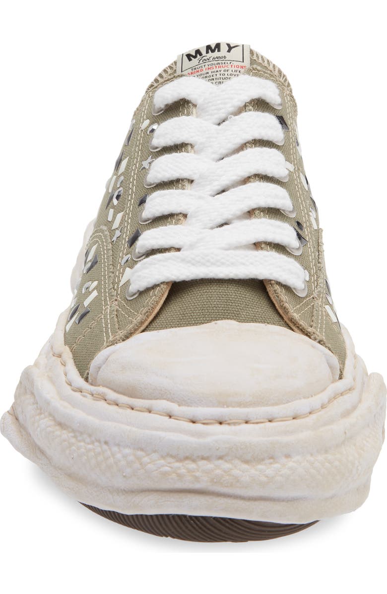 Maison MIHARA YASUHIRO Peterson Stud Sneaker, Alternate, color, Green