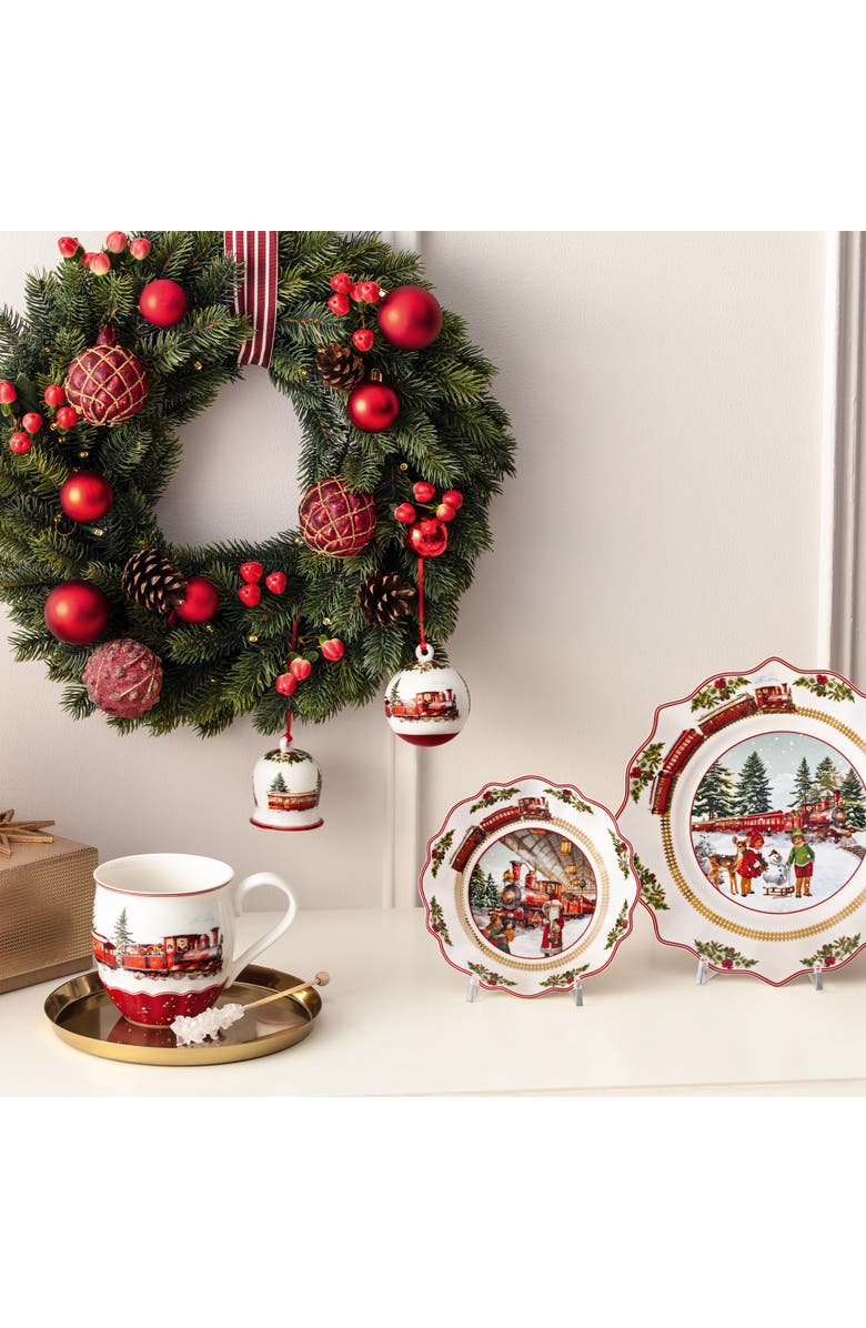 Villeroy & Boch Annual Christmas Edition Ball Ornament 2025, Alternate, color, Multi