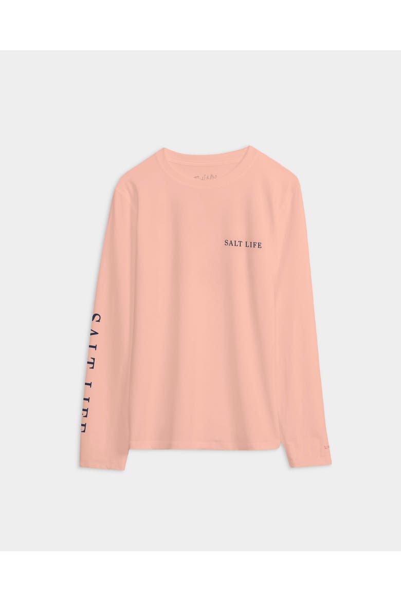Lavish Livin SLX Performance Long Sleeve Tee, Main, color, Mellow Peach Heather