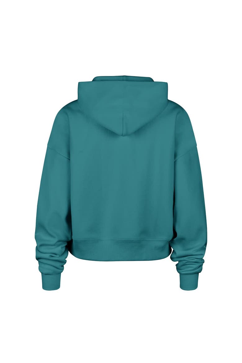 Women's '47  Teal Los Angeles Dodgers Contemporary Basics Anderson Foundation Hoodie, Alternate, color, Teal