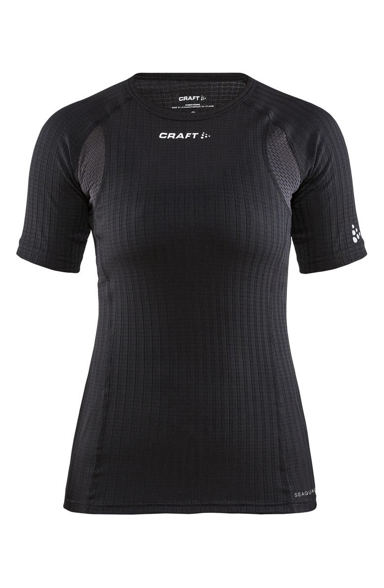 Craft Active Extreme X Rib Base Layer, Alternate, color, Black