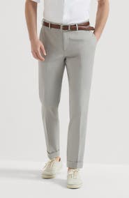 Brunello Cucinelli Comfort gabardine trousers