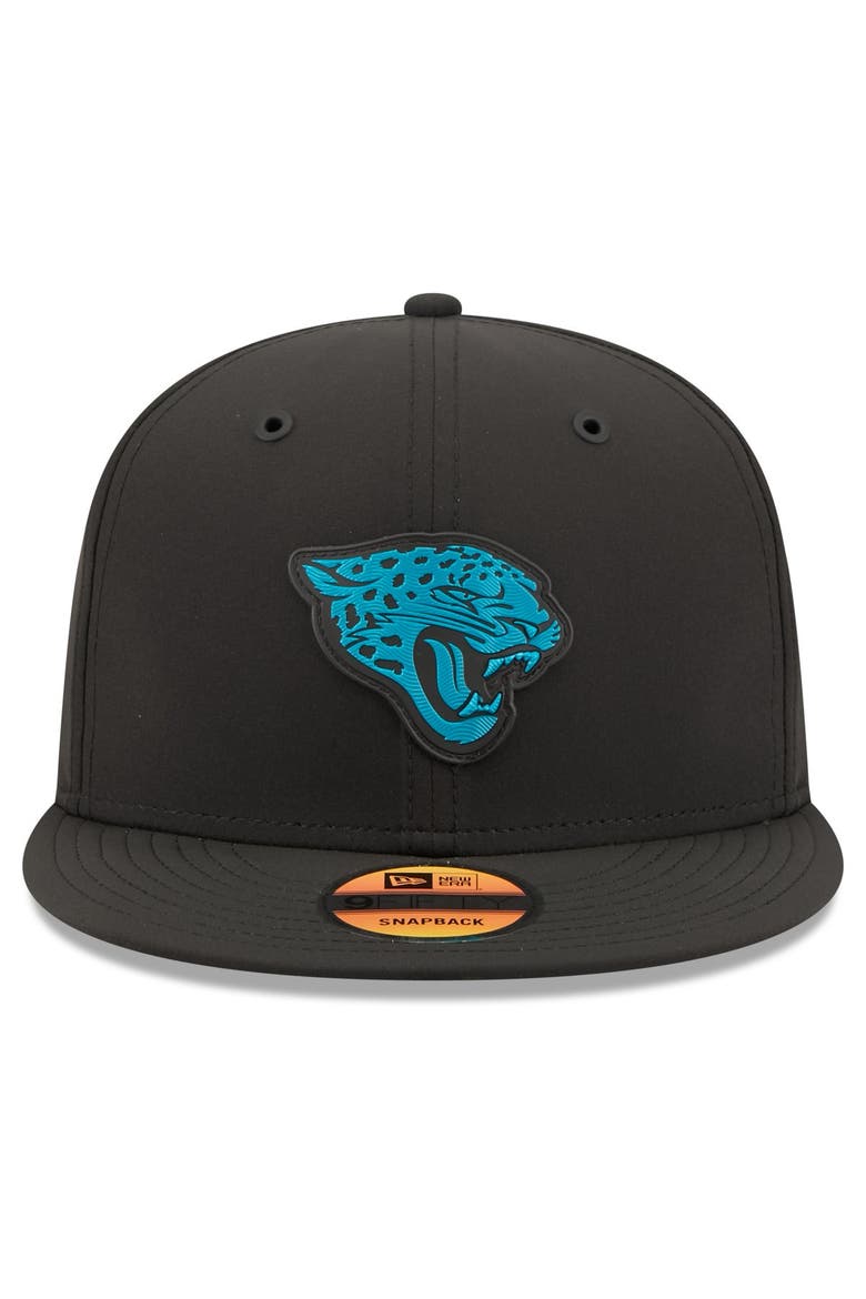 Men's New Era Black Jacksonville Jaguars 2026 Sideline 9FIFTY Snapback Hat, Alternate, color, Black
