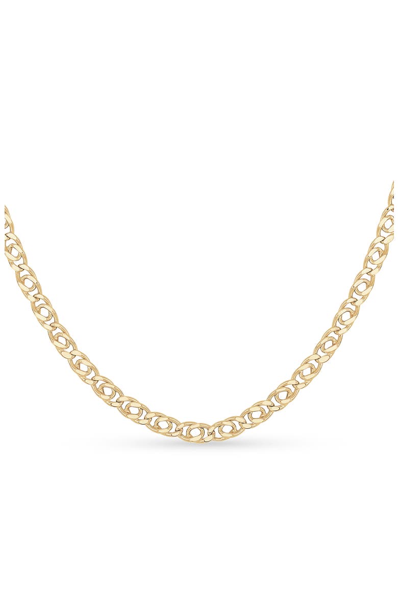 14k Gold Chain Necklace, Alternate, color, 14KY