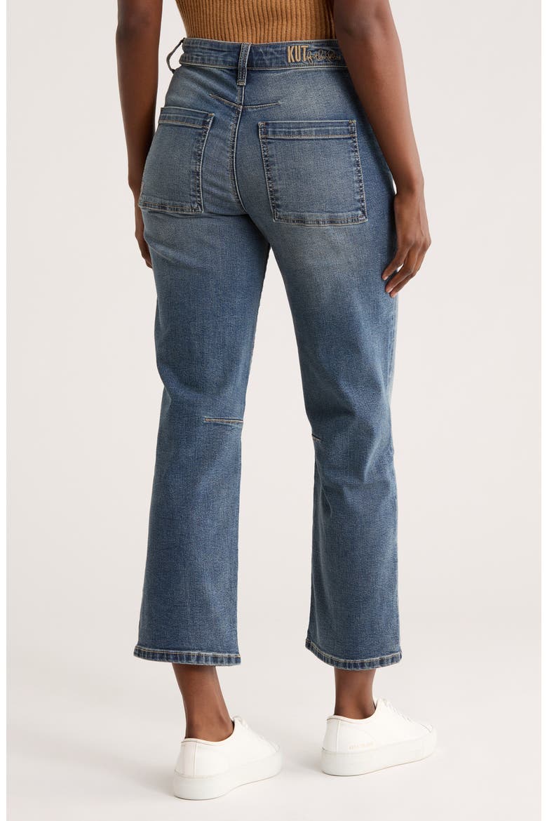 Shay Barrel Jeans, Alternate, color, WATERLILY