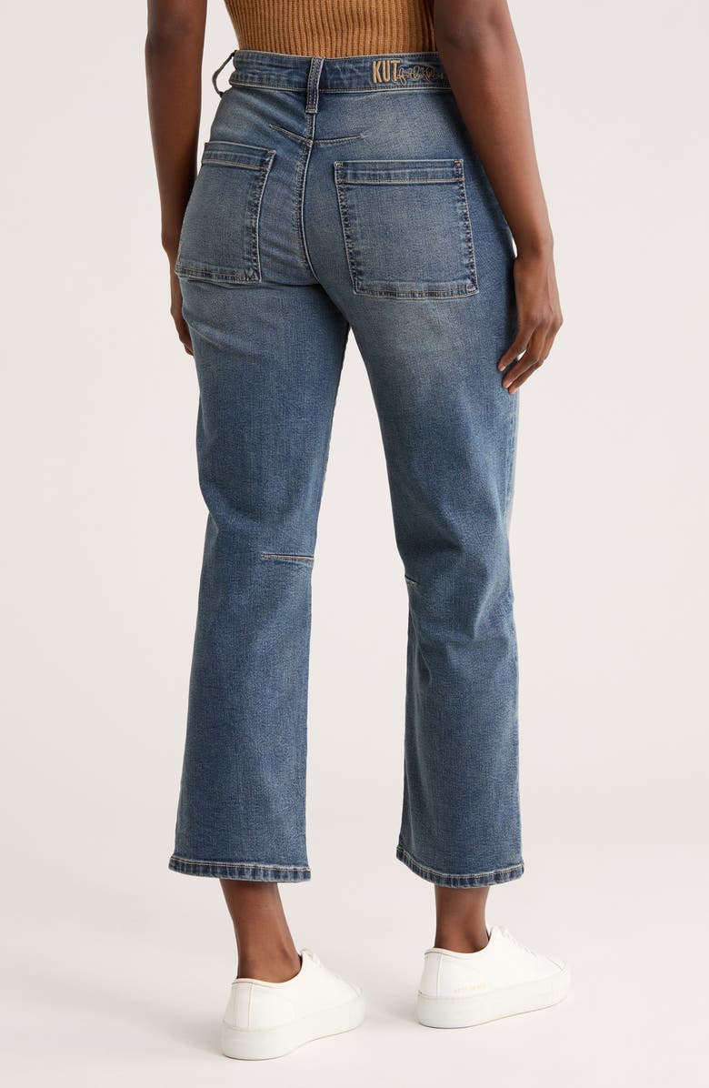 KUT from the Kloth Shay Barrel Jeans, Alternate, color, Waterlily