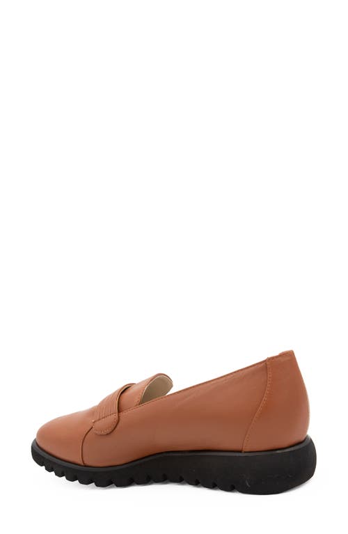 Amalfi By Rangoni Epidoterro Wedge Loafer In Mou Parmasoft