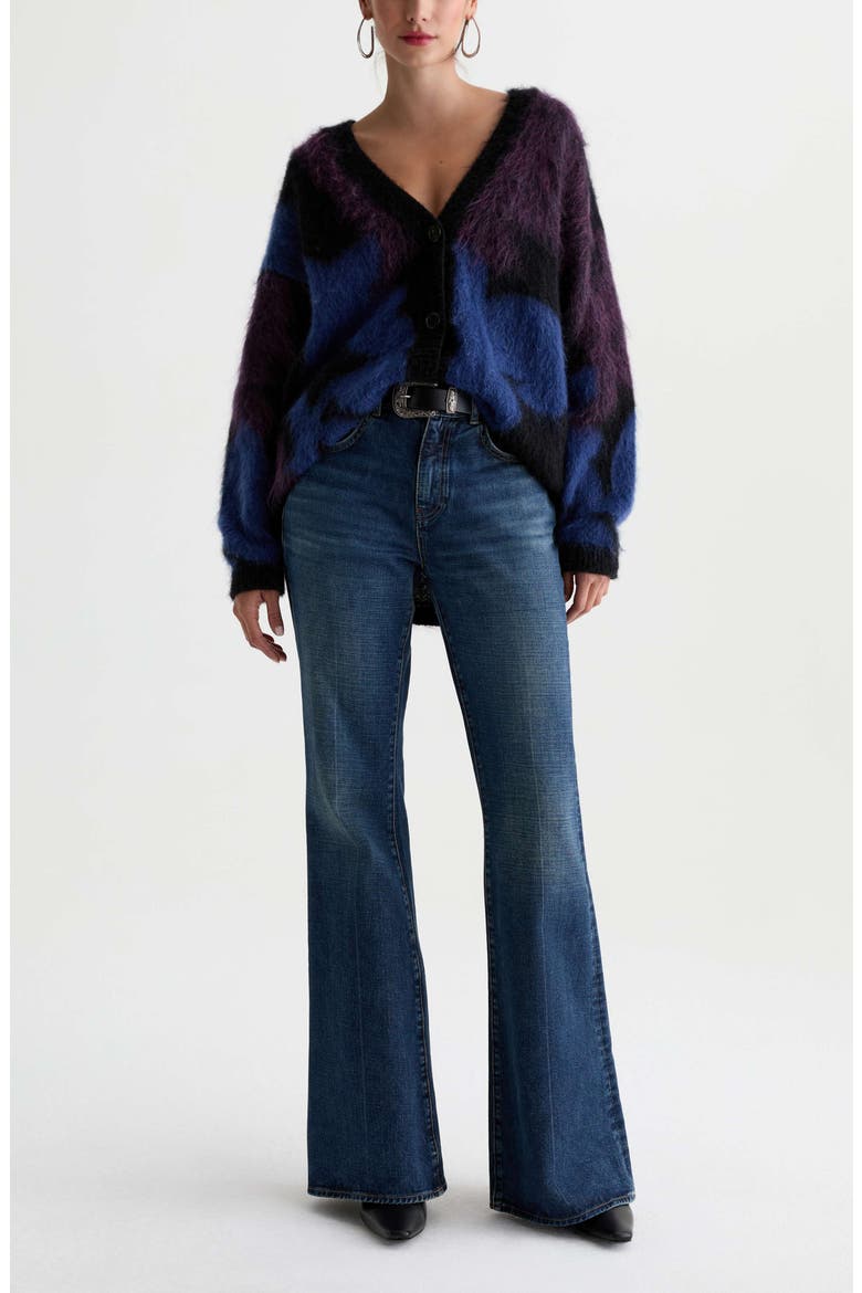 Georgia Bootcut Jeans, Alternate, color, INDIGO TONE