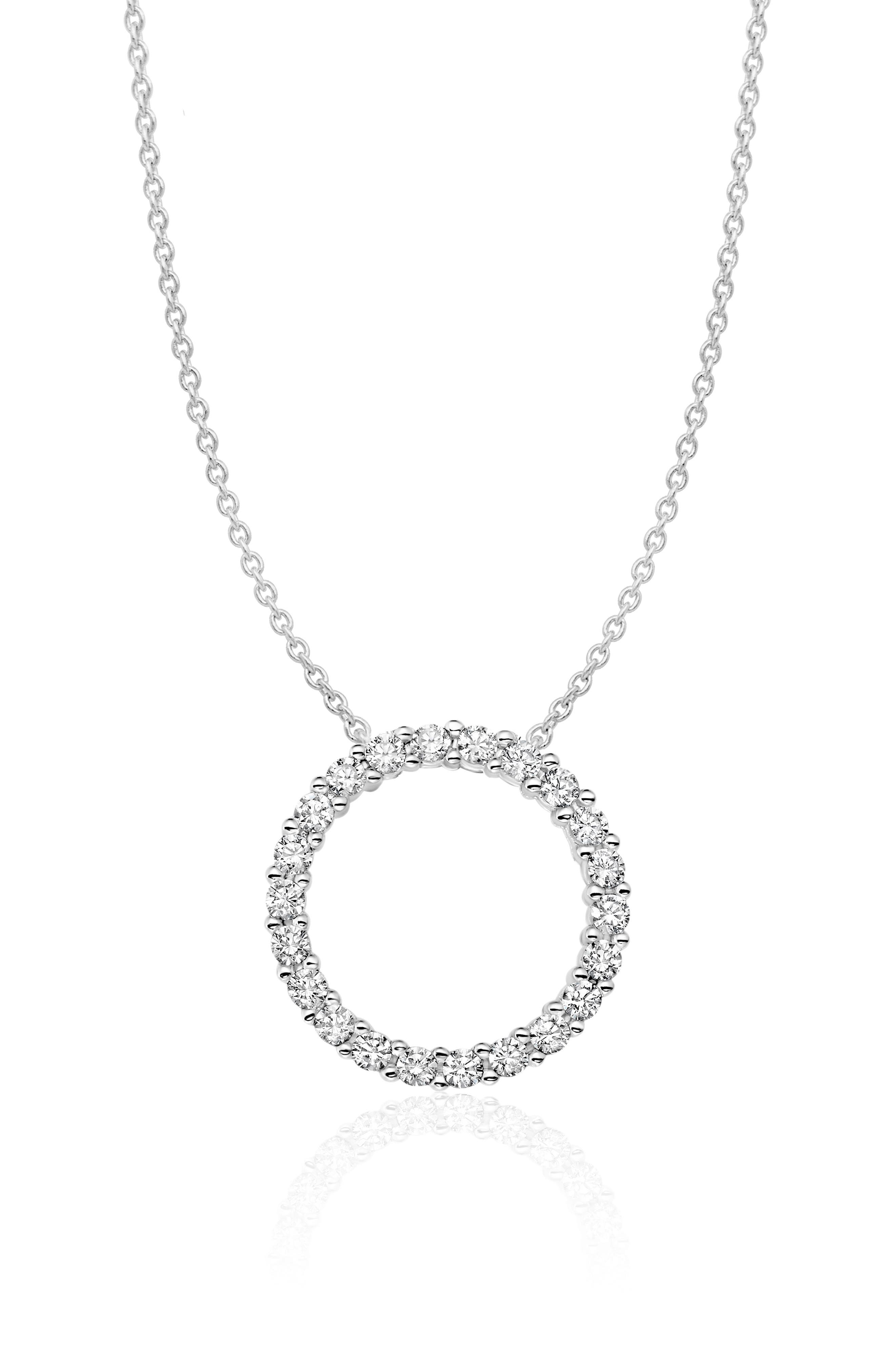 selected PURE PLATINUM/ CLEAR STONE