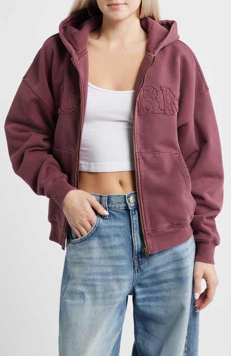 AFRM Cameron Cotton Zip Hoodie