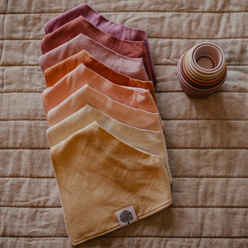 Parker Baby Co. Bandana Bib Set In Vail