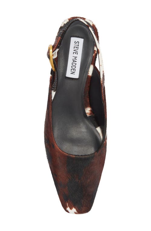 Steve Madden Diona Slingback Pump In Brown