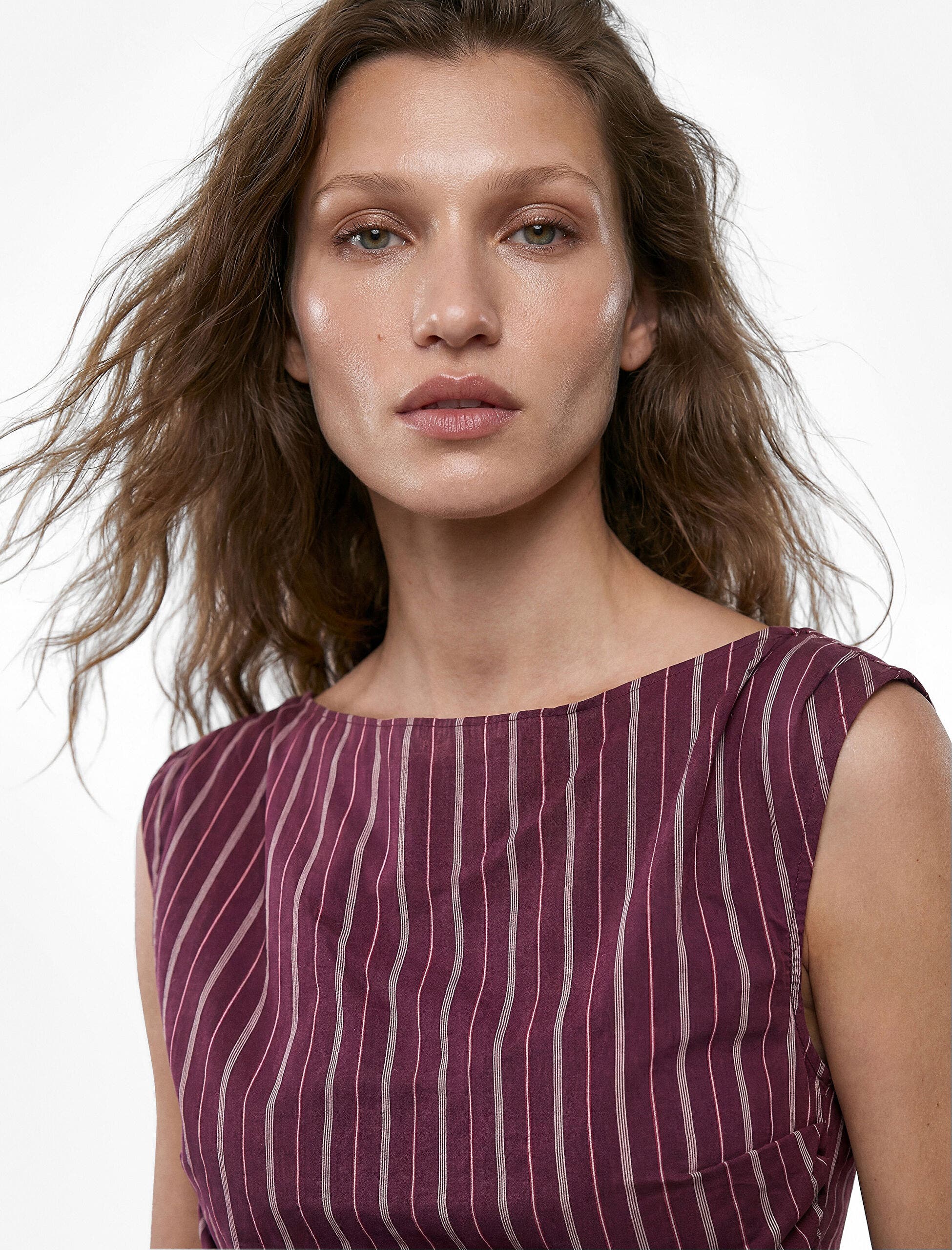 selected BORDEUX STRIPE